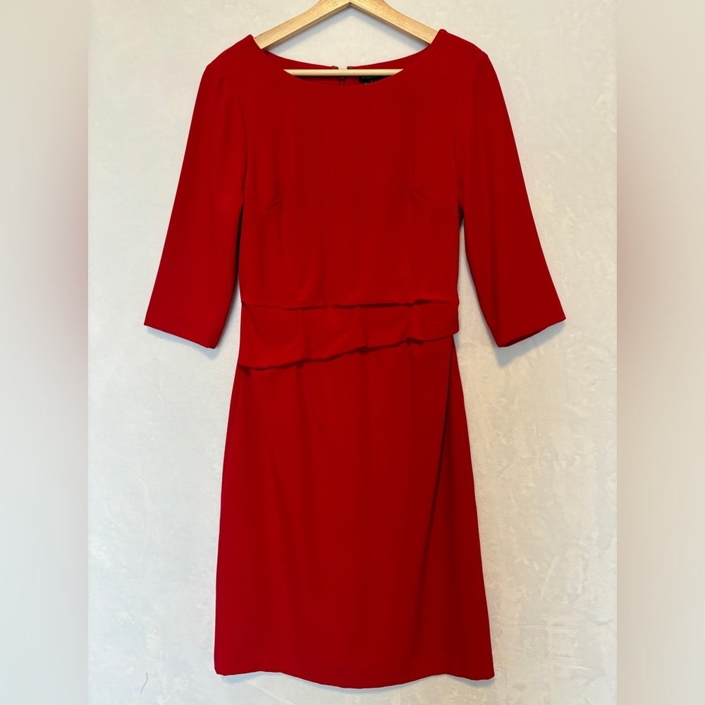 J. Peterman holiday The‎ Red Dress size 6